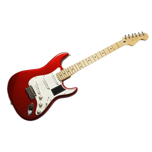 

player st candy apple red electric guitar as same of the pictures