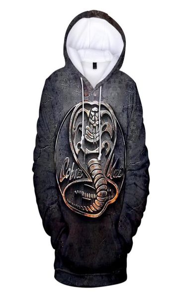 

the karate kid cobra kai 3d print oversized womenmen hoodies sweatshirt streetwear hip hop pullover funny hooded jacket outwear2034266, Black