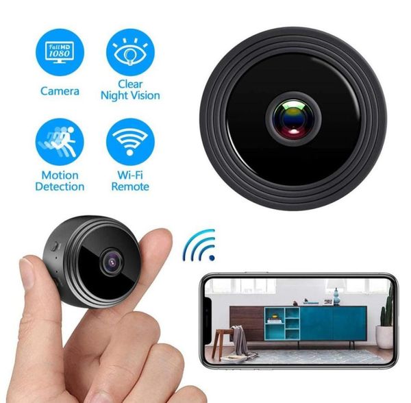 

1pcs a9 camera wireless wifi surveillance equipment night vision mini camera wireless network wifi cctv camera home security33375335078