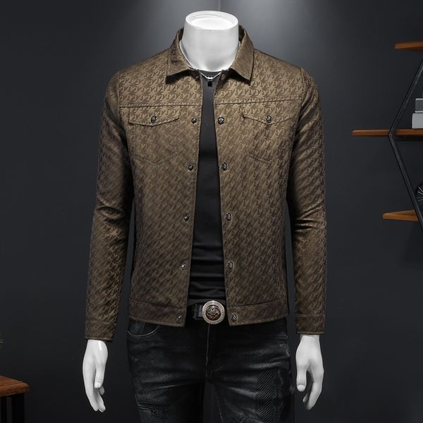 

men's jackets autumn letter print casual jacket brand clothing streetwear mens bomber vintage slim fit coats s5xl 230809, Black;brown