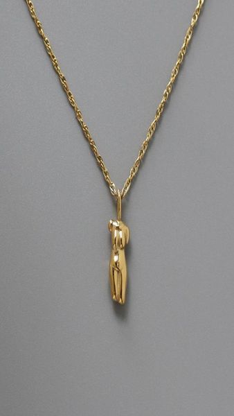 

amaiyllis 18k gold human body clavicle necklace pendant personality fashion collar statement necklace female bijoux jewelry q012715380726, Silver