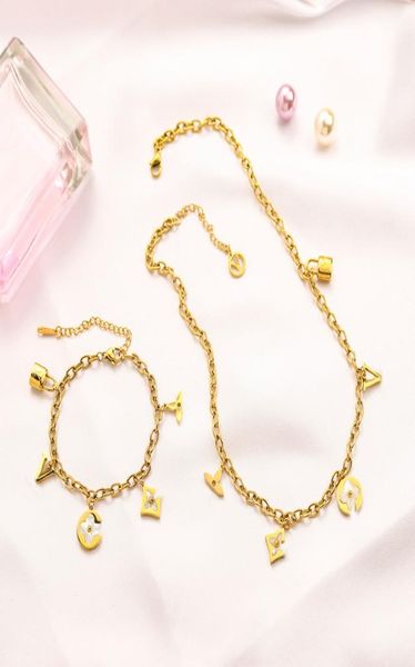 

designer branded necklace charm bracelets fashion jewellery braceletbeads for women girl drop delivery 2022 adjustable personality5354001, Silver