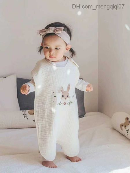 

pajamas korean style baby boys and girls' sleep bag four seasons thin split leg pajamas anti kick children's sleep suit newborn be, Blue;red