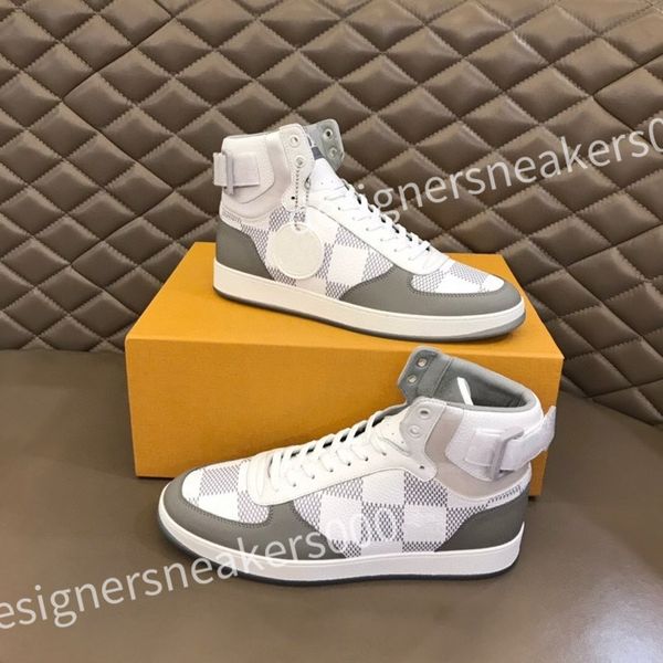 

2023 new luxurys brand casual shoes shoes retro men's leather lace-up fashion printing trainer sports women's casual sports small, Black