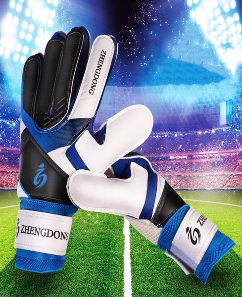 

men women children youth primary level football goalkeeper gloves nonslip latex kids training soccer gloves wq3693963603, Black