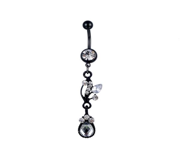 

d0799 belly navel button ring01234567891011121334702890127007290, Silver