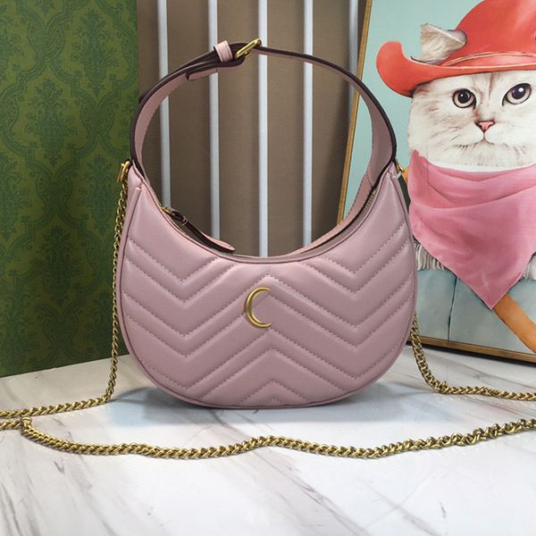 

crossbody bag designer bag womens fashion leather chain bag classic wavy grain shoulder bag mini portable tote bag 699514