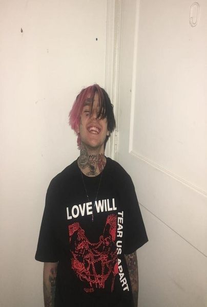 

crew neck lil peep love will tear us apart short sleeve t shirts for men and women causal streetwear tshirt hip hop dydhgmc2001589726, White;black