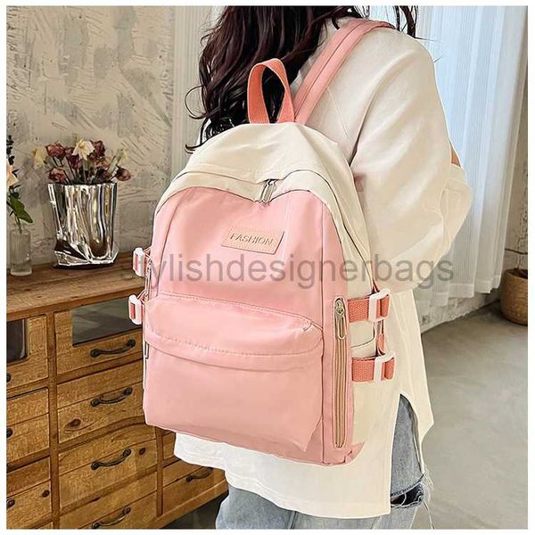 

style female college students junior high school design sense niche ins girl with large capacity for middle studentsstylishdesignerbags