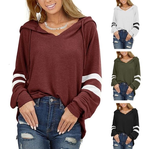 

womens hoodies sweatshirts casual long sleeve drawstring lightweight hooded sweatshirt loose pullover dropship 230809, Black