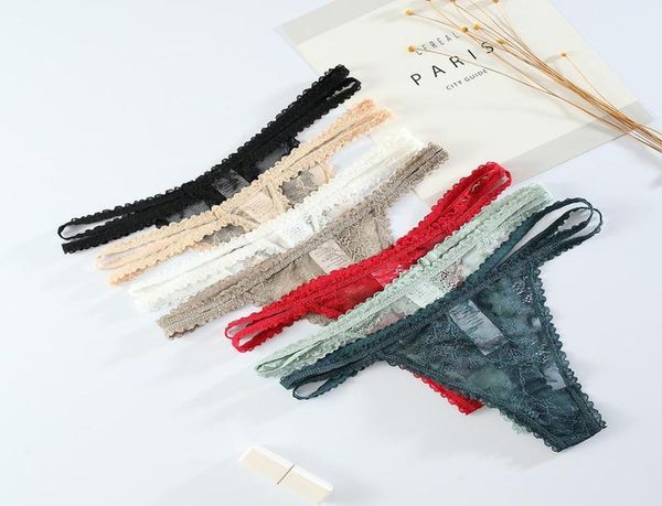 

bifurcated slim strip lace women039s underwear solid colorransparent dream tshaped women gstrig panties4601272, Black;pink
