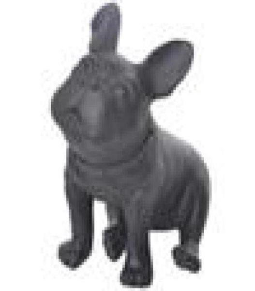 

plastic french bulldog dog mannequin for pet display ems black white pink and blue four color to choose1946953
