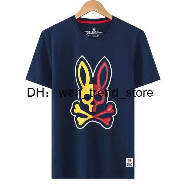 

mens women designers t shirt fashion men casual psycho bunny shirts man clothing street designer shorts sleeve clothes tshirts 4 ylx0, White;black