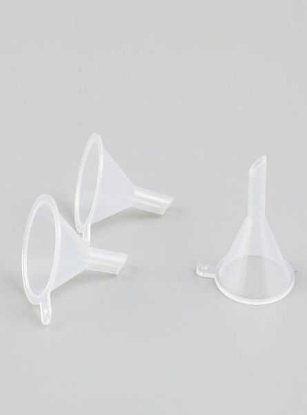 

promotion small mini pp funnel plastic ecofriendly tundish cosmetic tool 100pcs8636843