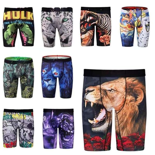 

plus size 2023 designer shorts mens boxers summer short pants sport breathable underwear underpants branded male, Black;white