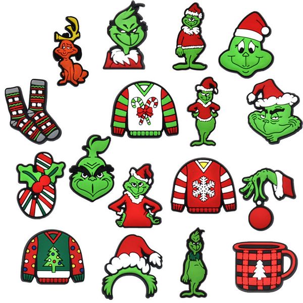 

anime charms wholesale childhood memories funny gift christmas tree halloween cartoon charms shoe accessories pvc decoration buckle soft rub, Blue