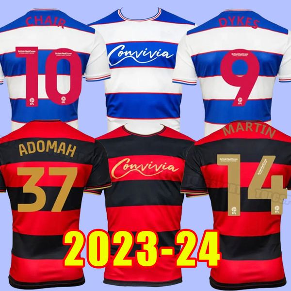 

23 24 queens park rangers soccer jerseys 2023 2024 .dykes t.roberts c.willock a.adomah o.shodipo m.bonne men uni qpr bobby zamora qpr footb, Black;yellow
