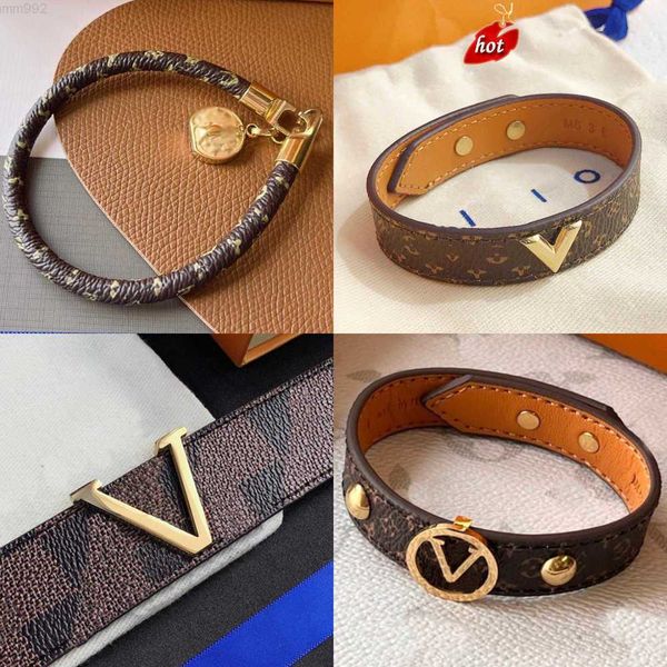 

plated designers bracelet mens womens wedding bracelets stainless bangle luxury gold designer jewelry steel faux womens leather 18k gifts ll, Black
