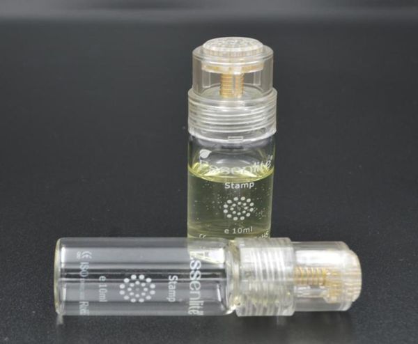 

24k 20 pins micro needle derma roller serum bottle hydra derma stamp dermaroller for scras treatment94772743647874