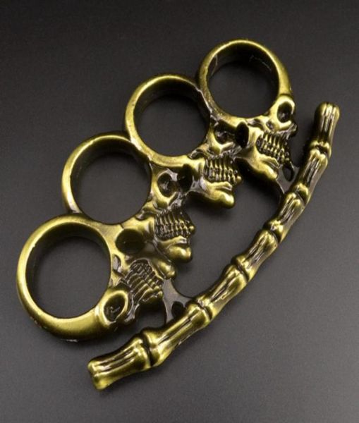 

four finger baigujing hand clasp ring tiger metal brace fist martial arts knuckle copper sleeve b1rl70237879695810471