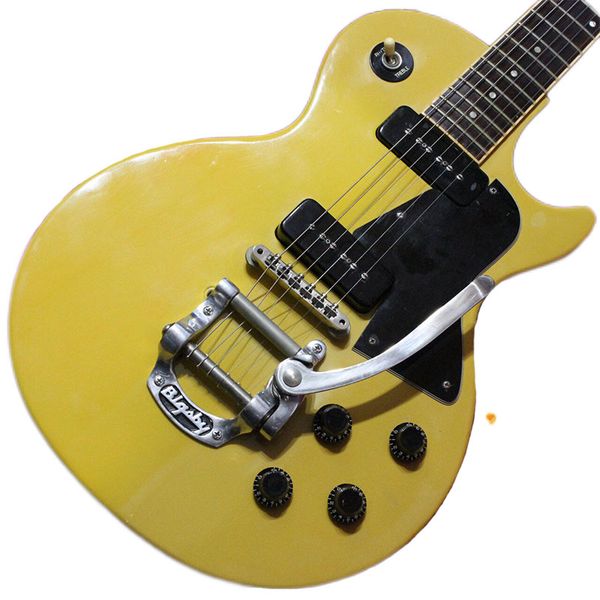 

paul junior special mod tv yellow special electric guitar as same of the pictures