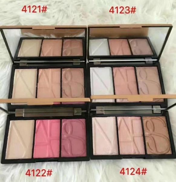 

makeup blush palette 3 different colors 4mixed pattle b7909055