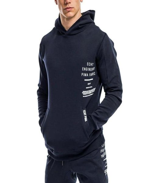 

mens clothing winter active gym hoodies homme pullover alphalete sweatshirts mens casual letter print hooded hoodies2435528, Black