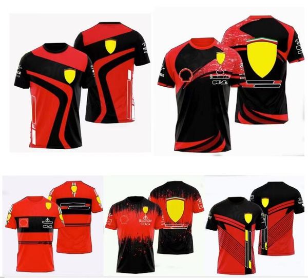 

f1 racing t-shirt new summer short sleeve shirt same customized