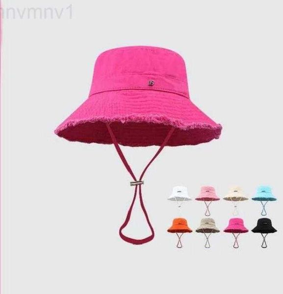 

womens wide bonnet beach hat bucket jacquemly casquette bob prevent brim hats sun jacquemu jacquemes beanie baseball cap designers mens hats, Blue;gray