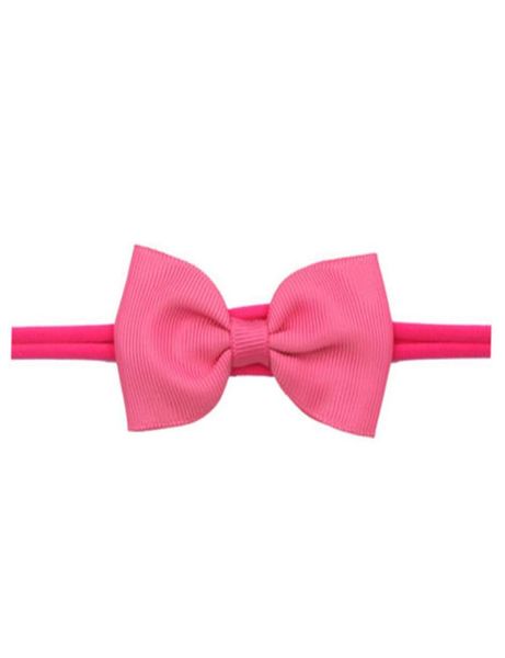 

beauty baby girl headband bow grosgrain ribbon hair bow hair band for newborn infant 20pcs297w3360471, Slivery;white