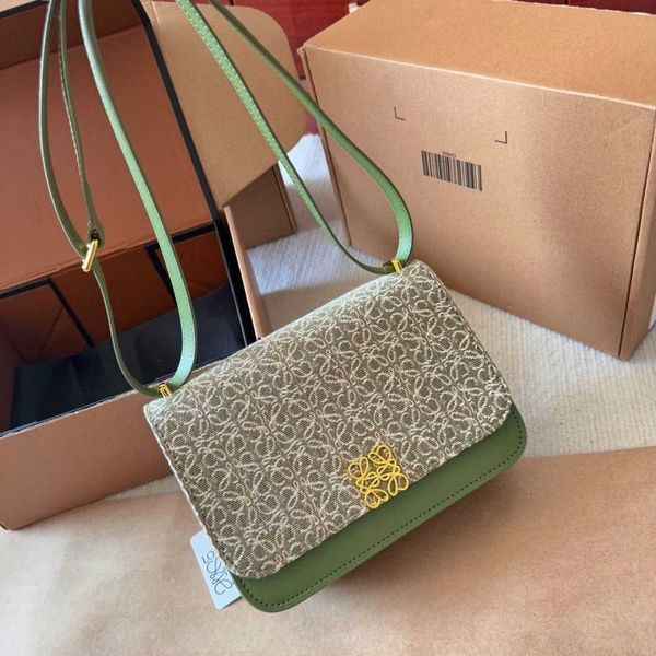 

8a designers women lowe postman goya bag jacquard fabric one shoulder crossbodybag foreign and national style