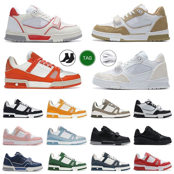 

trainer sneaker men running shoes fashion woman causal leather lace up platform sole sneakers k yellow purple mens womens luxury velvet sued