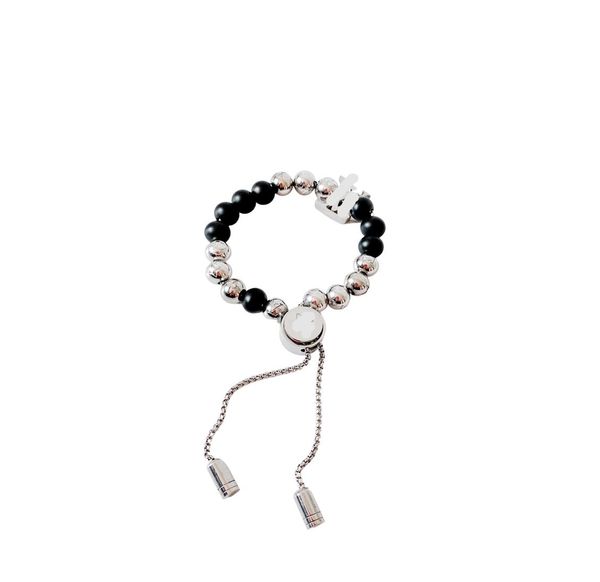 

m00512 beads bracelet chain bracelet all new012345676990624, Black