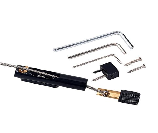 

1 set 7 strings bass black guitar bridge headless bass parts for musical instrument2489008