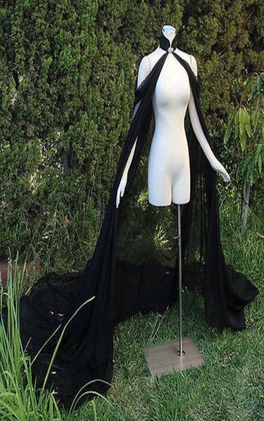

elegant wedding jacket custom made bridal warps cape off the shoulder summer chiffon high neck wedding bolero cloak accessory even4930700, White