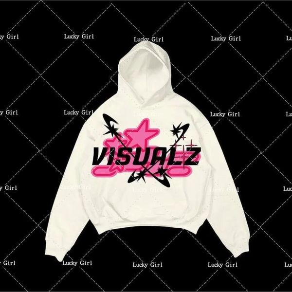 

men's hoodies sweatshirts y2k hoodie streetwear long sleeve hooded sweatshirt spring autumn fashion casual jacket korean print hooded p, Black