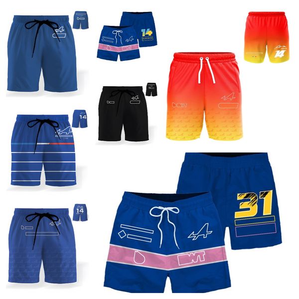 

f1 racing pants men's shorts outdoor summer casual pants team cycling pants