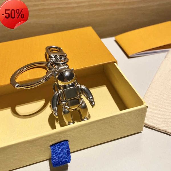 

keychains lanyards key buckle necklaces car keychain handmade man woman fashion necklace bag pendant accessories 909ess, Silver