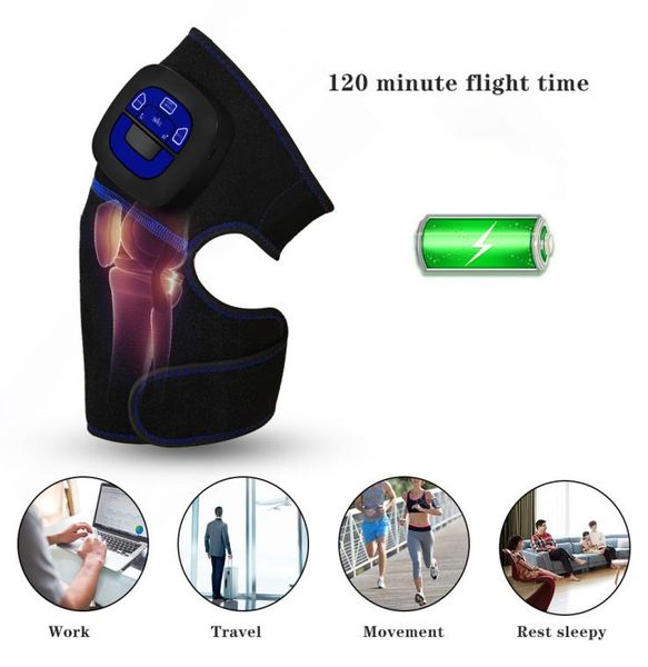 

electric knee massager joint physiotherapy heating pad leg massagers1384957