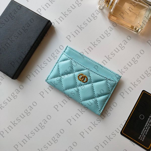 

pink sugao card bag card holder handbag clutch bag luxury purse fashion women designer wallet shopping bag 9color with box 0809-50, Brown;gray