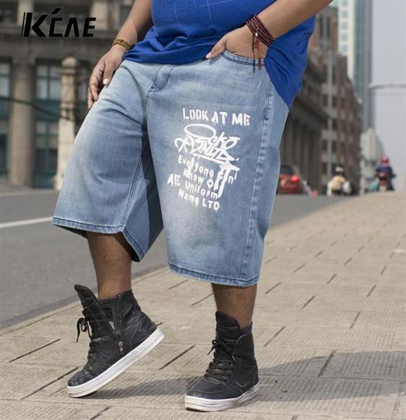 

wholemens shorts plus size 3046 100 cotton baggy jeans shorts men leisure denim shorts for big and tall men jogger179i6921422, Blue