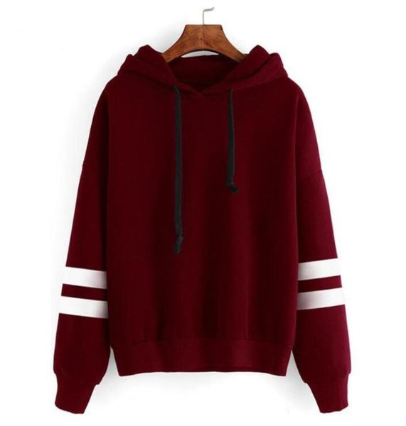

autumn women hoodie casual long sleeve hooded pullover sweatshirts hooded female jumper women tracksuits sportswear8885693, Black