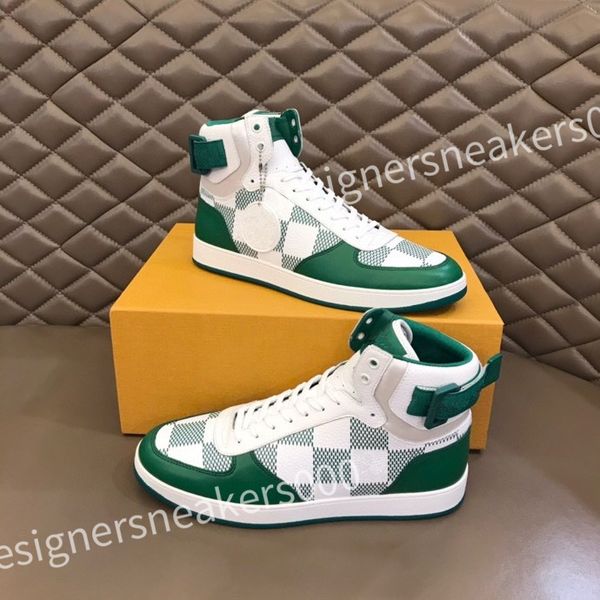 

2023 new luxury brand casual shoes shoes retro men's leather lace-up fashion printing trainer sports women's casual sports small w, Black