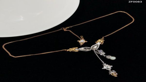 

designermcqueen039s winged skeleton necklace is studded with diamonds to make it look better this is a classic hip hop accesso2996756, Silver