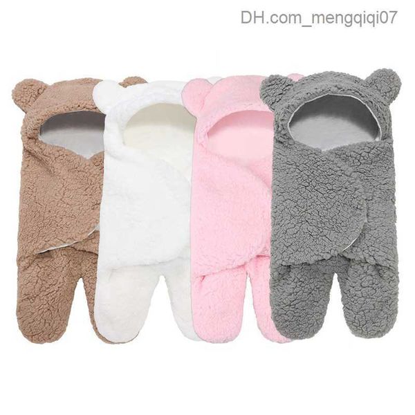 

pajamas baby sleep bag split leg swaddle packaging warm velvet quilt 0-6 months old baby sleep bag plush comfortable soft quilt z230811, Blue;red