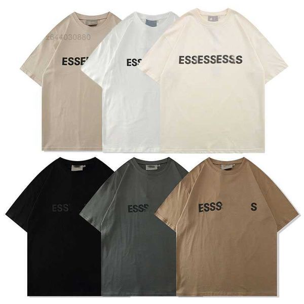 

ess mens womens designers t shirts for man summer fashion essen luxurys letter tshirts clothing polos apparel sleeved bear tshirt tees pmue, White;black