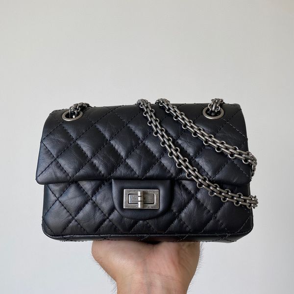 

10a classic woman shoulder bag 2.55 handbag cc bag 20cm designer bags leather chain bags luxury lady cross body bag fashion bag plain mini c