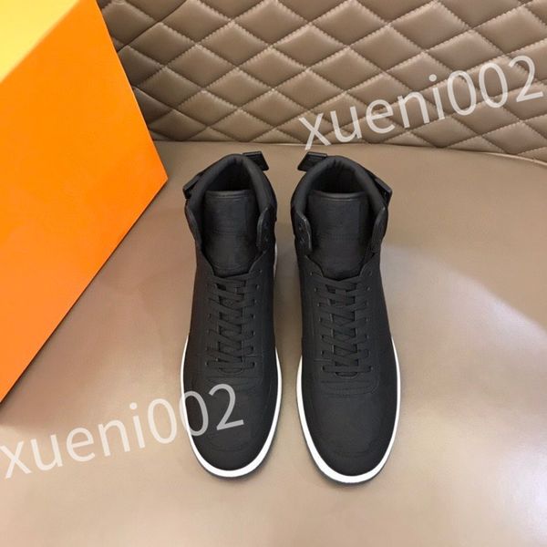 

casual shoes women designer shoes travel leather man lace-up fashion lady flat trainers letters woman soled platform men sneakers rd0810, Black