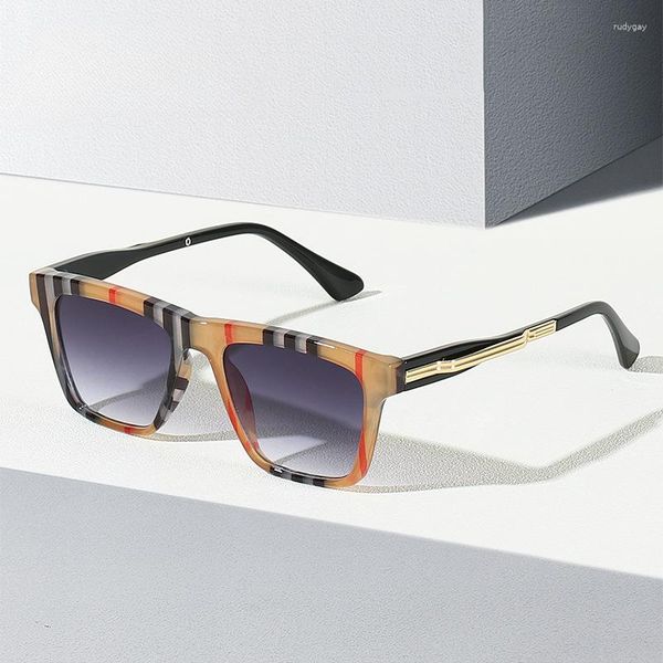 

sunglasses 86575 fashion striped leopard frame box wholesale272, White;black