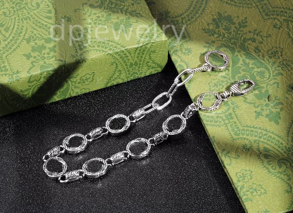 

double letter bracelet new luxury chain fashion designer jewelry 18k gold plated - stainless steel couple wedding bracelet gift accessories, Golden;silver